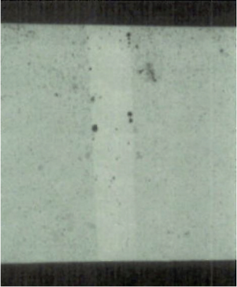 Obr 6 Makroskopická snímka rozhrania spájkovaného spoja